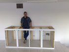 Cabinet base and I